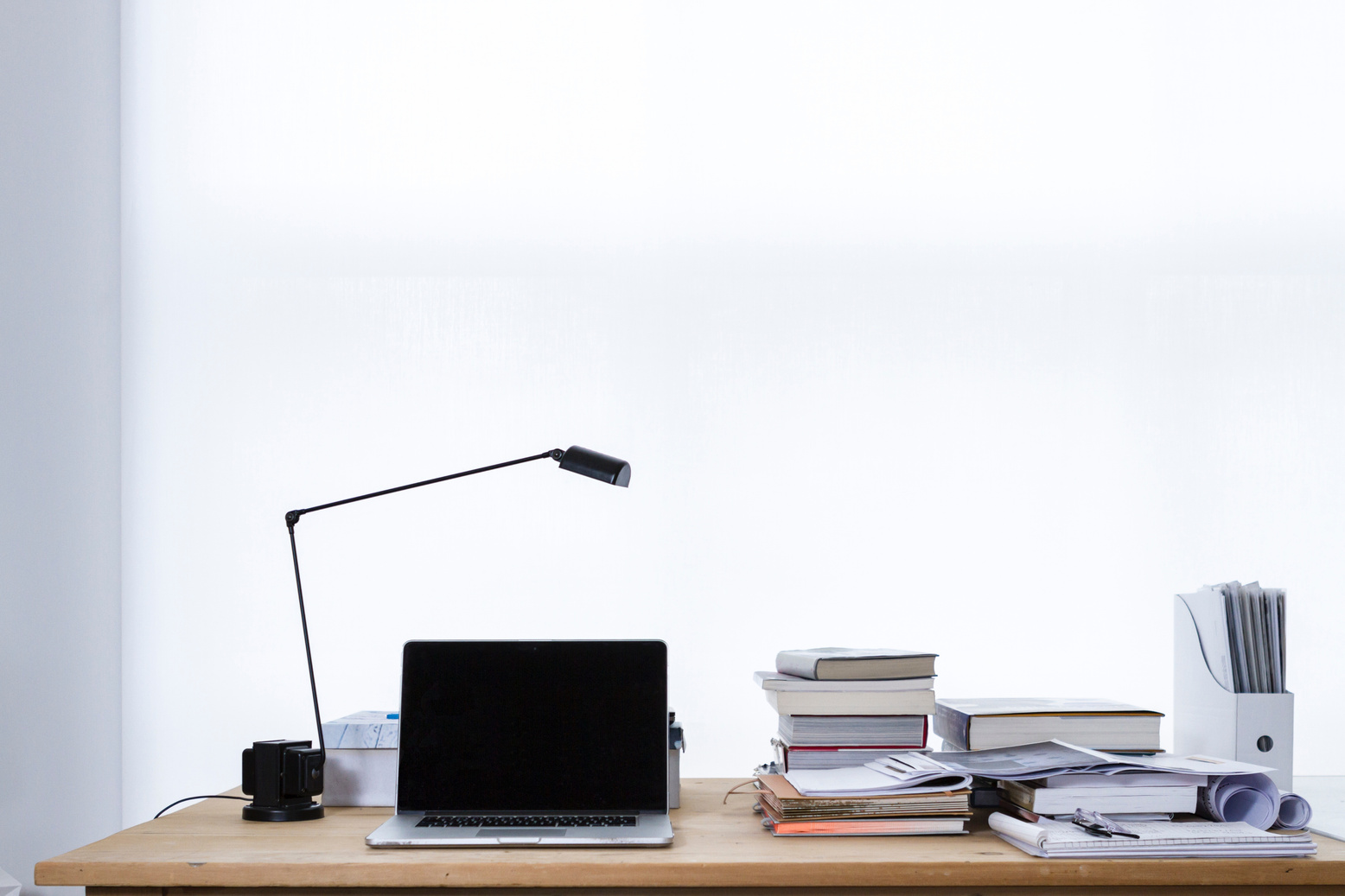 Work Desk with a Laptop